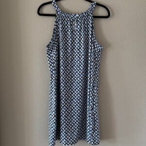 Lands End Womens Pullover Stretch Dress Size L (14-16)